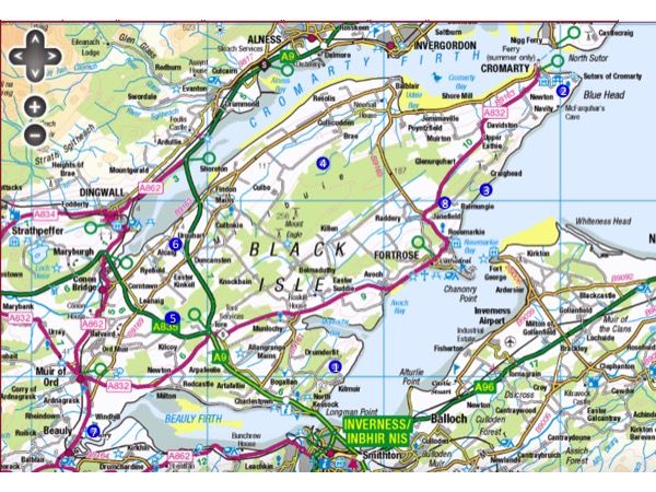 The Black Isle Map Walking | Black-Isle Info